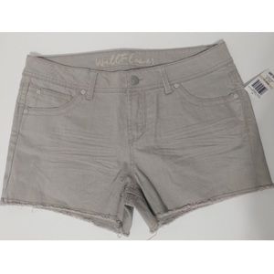 New Stone Grey Shorts Size 15